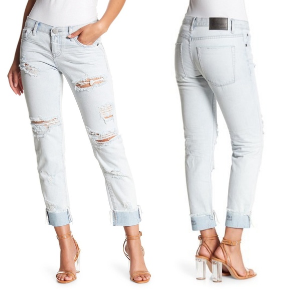 One Teaspoon Denim - One Teaspoon Hampton Free Love Boyfriend Jeans